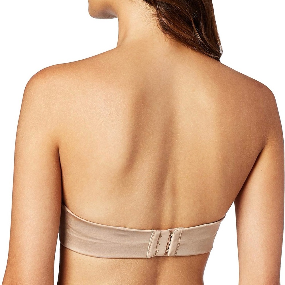 Cushioned Underwire Lightly Lined Convertible Strapless Bra - Toasted Almond - Picture 2 of 6